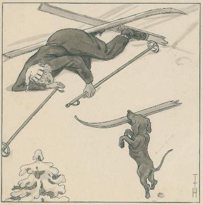 Bild Nr.1: 130-3825 Heine, Thomas Theodor: (Künstlergraphik)