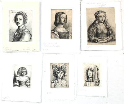 Bild Nr.2: 130-3852 Hollar, Wenzel: (Künstlergraphik)