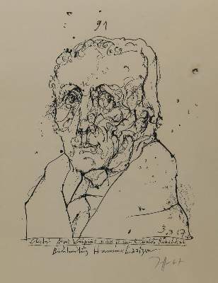 Bild Nr.4: 130-3895 Janssen, Horst: (Künstlergraphik)