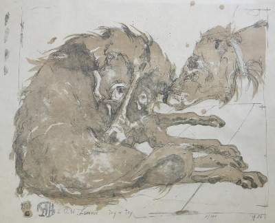 Bild Nr.1: 130-3897 Janssen, Horst: (Künstlergraphik)