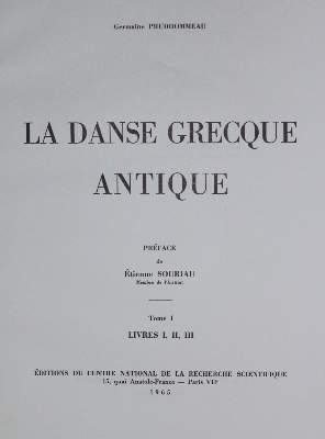Bild Nr.1: 130-391 Prudhommeau,G.: (Film - Theater - Tanz)