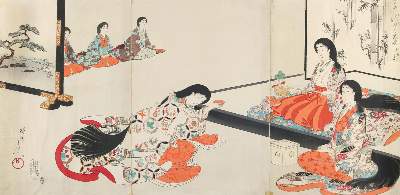 Bild Nr.1: 130-3937 Toyohara, Chikanobu: (Künstlergraphik, Japan)