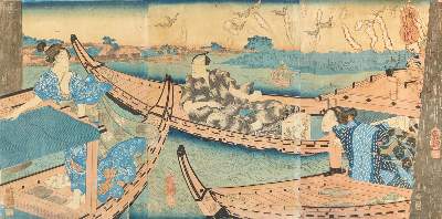 Bild Nr.2: 130-3937 Toyohara, Chikanobu: (Künstlergraphik, Japan)