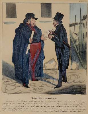 Bild Nr.1: 130-3957 Daumier, Honore.: (Künstlergraphik, Karikatur, Architektur)