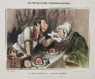 Bild Nr.1: 130-3959 Daumier, Honore.: (Künstlergraphik, Karikatur)