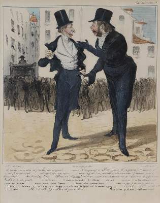 Bild Nr.1: 130-3960 Daumier, Honore.: (Künstlergraphik, Karikatur, Homöopathie)