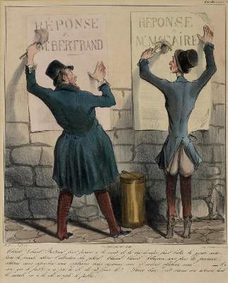 Bild Nr.2: 130-3961 Daumier, Honore.: (Künstlergraphik, Karikatur, Journalismus)
