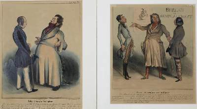 Bild Nr.2: 130-3964 Daumier, Honore.: (Künstlergraphik, Karikatur, Wirtschaft)