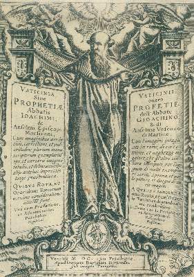 Bild Nr.1: 130-397 Joachim von Fiore u. Anselm v. Marsico.: (Grenzwissenschaften und Okkultismus)