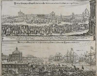 Bild Nr.1: 130-4068 Lissabon.: (Künstlergraphik)