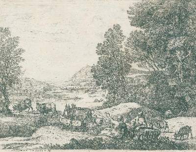 Bild Nr.1: 130-4083 Lorrain, Claude (d.i. Claude Gellée: (Künstlergraphik)