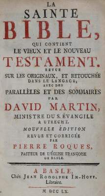 Bild Nr.1: 130-41 Biblia gallica.: (Bibeln)