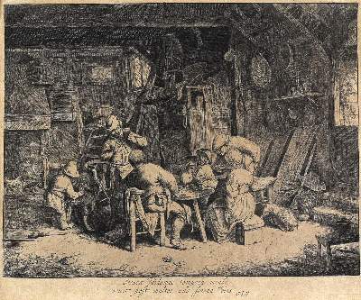 Bild Nr.5: 130-4151 Ostade, Adriaen van: (Künstlergraphik)