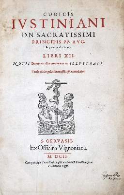 Bild Nr.1: 130-423 Justinianus I.: (Juridica und Kriminologie)