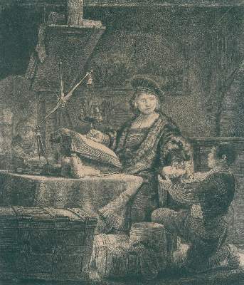 Bild Nr.1: 130-4245 Rembrandt van Rijn, Harmensz: (Künstlergraphik)