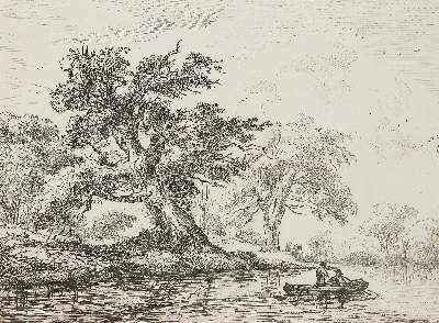 Bild Nr.1: 130-4287 Ruisdael, Jacob Isaackszoon: (Künstlergraphik)