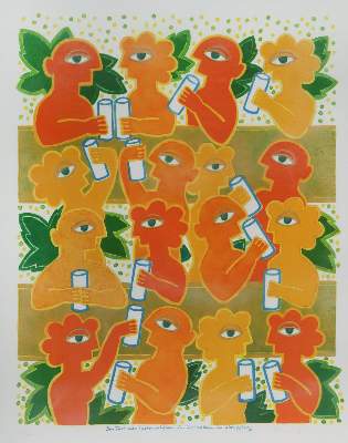 Bild Nr.1: 130-4329 Schneider, Herbert: (Künstlergraphik)