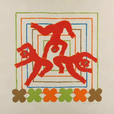 Bild Nr.2: 130-4329 Schneider, Herbert: (Künstlergraphik)