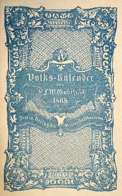 Bild Nr.1: 130-441 Gubitz,F.W. (Hrsg.): (Kalender)