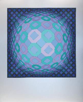 Bild Nr.1: 130-4431 Vasarely, Victor: (Künstlergraphik)