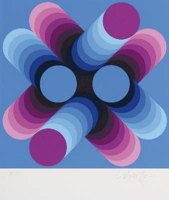 Bild Nr.1: 130-4432 Vasarely, Victor: (Künstlergraphik)