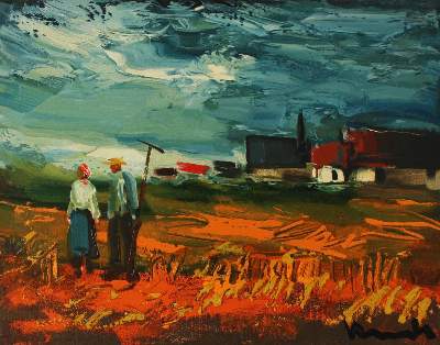 Bild Nr.1: 130-4442 Vlaminck, Maurice de: (Künstlergraphik)
