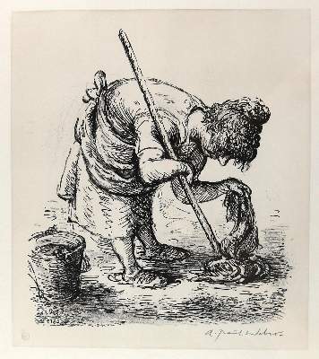 Bild Nr.1: 130-4473 Weber, A. Paul: (Künstlergraphik)