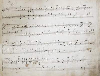 Bild Nr.1: 130-522 Musikhandschriften.: (Musik, Handschriften)