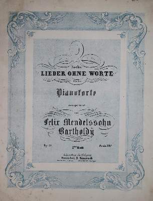 Bild Nr.1: 130-528 Mendelssohn-Bartholdy,F.: (Musik)