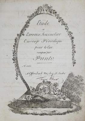 Bild Nr.1: 130-532 Punto,G. (d.i. J.W.Stich).: (Musik)