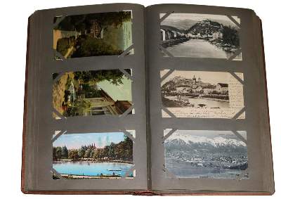 Bild Nr.1: 130-564 Jugendstil-Album: (Postkarten)