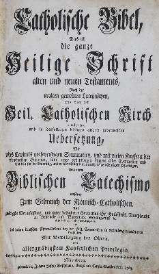 Bild Nr.1: 130-60 Biblia germanica.: (Bibeln)