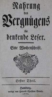 Bild Nr.1: 130-615 Nahrung des Vergnügens: (Zeitschriften und Zeitungen)