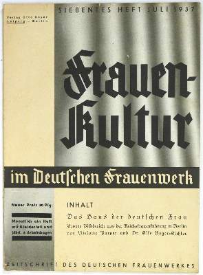 Bild Nr.1: 130-616 N.S. Frauen-Warte.: (Zeitschriften und Zeitungen)