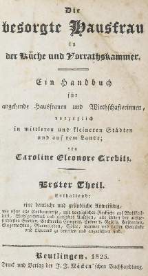 Bild Nr.1: 130-646 Grebitz,C.E.: (Küche und Haushalt, Kochbücher)