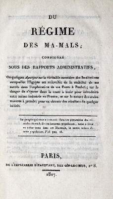 Bild Nr.1: 130-659 (Roziere,F.M.de).: (Land- und Forstwirtschaft, Landwirtschaft, Tierhaltung)