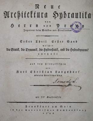 Bild Nr.1: 130-678 Prony,(G.C.F.M.R.)de.: (Architektur)