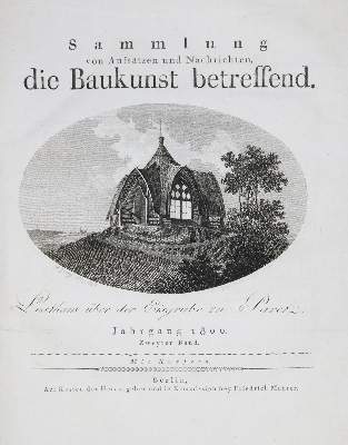 Bild Nr.1: 130-681 Sammlung: (Architektur)