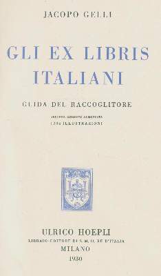 Bild Nr.1: 130-699 Gelli,J.: (Exlibris)
