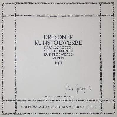 Bild Nr.1: 130-737 Dresdner Kunstgewerbe.: (Kunstgewerbe)