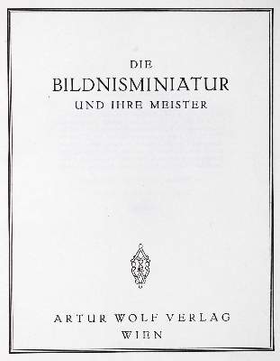 Bild Nr.1: 130-743 Bourgoing,J.de.: (Miniaturen)