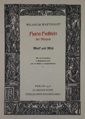 Bild Nr.1: 130-761 Sammlung: (Kunstwissenschaft)