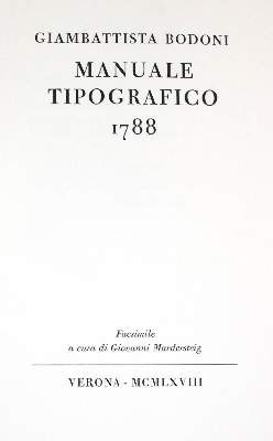 Bild Nr.2: 130-791 Bodoni,G.B.: (Bodoni)