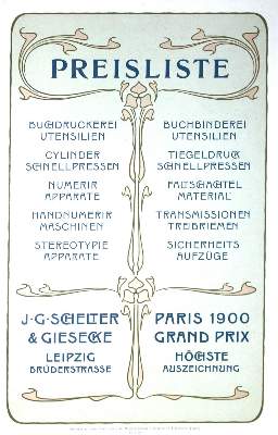 Bild Nr.1: 130-795 Schelter,J.G. u. Giesecke.: (Buchdruckerei)