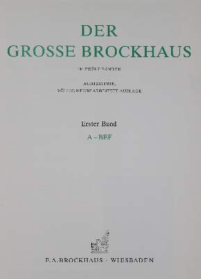 Bild Nr.1: 130-849 Große Brockhaus, Der.: (Lexika - Wörterbücher - Sprachwissenschaften)