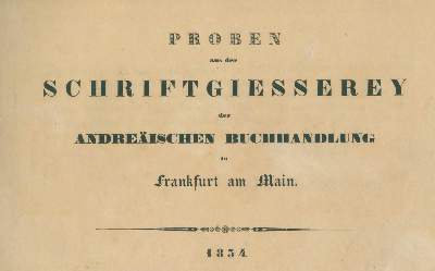 Bild Nr.1: 130-873 Andreä.: (Typographie und Kalligraphie)