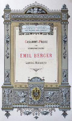 Bild Nr.2: 130-879 Berger,E.: (Typographie und Kalligraphie)