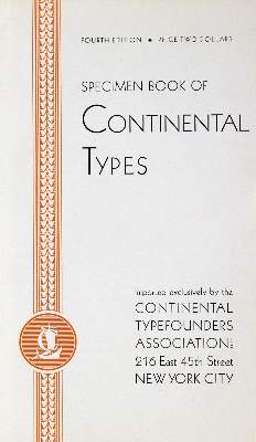 Bild Nr.1: 130-884 Continental Typefounders Association.: (Typographie und Kalligraphie)