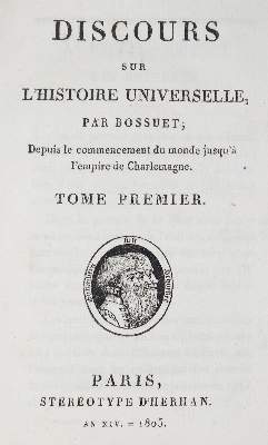 Bild Nr.1: 130-89 Bossuet,J.B.: (Alte Drucke, Handschriften und Theologie)