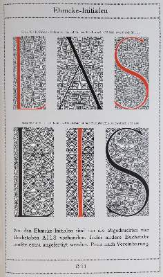 Bild Nr.10: 130-894 Flinsch.: (Typographie und Kalligraphie)